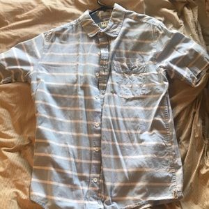 Ezekiel Short Sleeve Button Down (Blue)